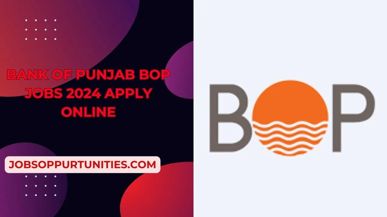 Bank of Punjab BOP Jobs 2024 Apply Online