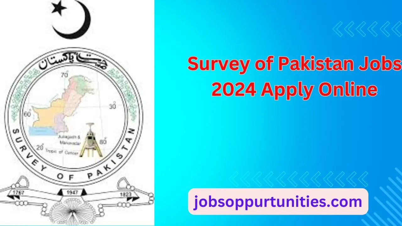 Survey of Pakistan Jobs 2024 Apply Online